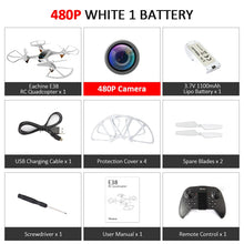 Load image into Gallery viewer, Eachine E38 WiFi FPV RC Drone 4K Camera Optical Flow 1080P HD Dual Camera Aerial Video Quadcopter Aircraft Remote Control Toys
