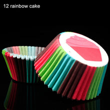 Load image into Gallery viewer, 100Pcs/pack Cake Muffin Cupcake Paper Cups Cake box Cupcake Liner Kitchen Baking Accessories Cake Mold Small Muffin Boxes
