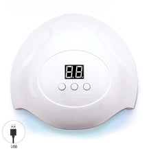 Load image into Gallery viewer, 72W UV LED Nail Lamp with 36 Pcs Leds For Manicure Gel Nail Dryer Drying Nail Polish Lamp 30s/60s/90s Auto Sensor Manicure Tools
