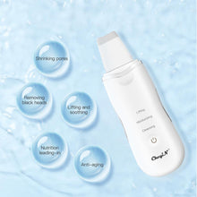 Load image into Gallery viewer, Ultrasonic Face Cleaning Skin Scrubber Facial Cleansing Peeling Machine Pore Cleaner + RF EMS LED Anti Aging Facial Massager 39
