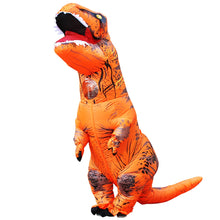 Load image into Gallery viewer, Hot T REX Dinosaur Inflatable Costume Party Cosplay costumes Fancy Mascot Anime Halloween Costume For Adult Kids Dino Cartoon
