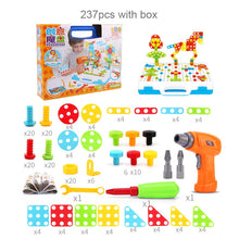 Load image into Gallery viewer, Boy Toys Electric Drill Toys Simulation Tool Toy Assembled Match DIY Model Kit Educational Building Toys Sets Screwing Toys
