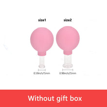 Load image into Gallery viewer, Vacuum Cupping Set Rubber Head Glass Suction Body Cup Massage Cans Anticellulite Massager Chinese Medical Therapy Massage Jars
