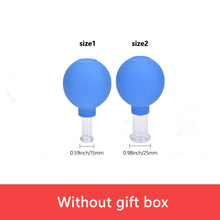 Load image into Gallery viewer, Vacuum Cupping Set Rubber Head Glass Suction Body Cup Massage Cans Anticellulite Massager Chinese Medical Therapy Massage Jars
