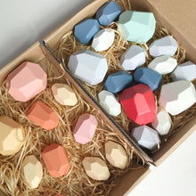 Load image into Gallery viewer, 36Pcs Children's Wooden Colored Stone Jenga Building Block Educational Toy Creative Nordic Style Stacking Game Rainbow Toy Gift
