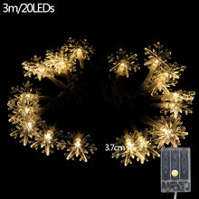 Load image into Gallery viewer, 1.5m 10Led Unicorn Snowman Snowflake Photo Clips Led Light String Wedding Festival Bar Home Party Decoration Christmas Ornament
