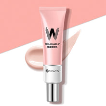 Load image into Gallery viewer, VENZEN Hydrating Bottoming Cream Pink Isolation Makeup Pre-milk Base Concealer Cream Invisible Pore Cosmetics New packagingTSLM1
