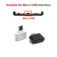 Load image into Gallery viewer, 2Pcs USB Micro OTG Adapter for Huawei Y3II Y5II Y6II Y6S Y7P Y3 Y5 Y6 2 Y7 Y9 Pro Prime Lite 2017 2018 2019 USB OTG Connector
