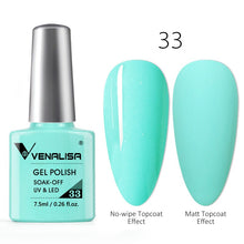 Load image into Gallery viewer, Summer Neon Color Enamel UV Gel Nail Polish Nail Art Design Manicure Venalisa 7.5Ml Soak Off UV Gel Nail Polish Lacquer Varnish
