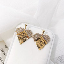 Load image into Gallery viewer, Abdoabdo Pearl Long Tassel Earrings For Women Ear Wire Drop Earrings Jewelry Earrings Gold Earrings Pendientes Mujer Moda 2019
