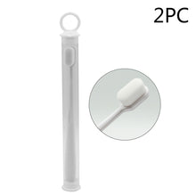 Load image into Gallery viewer, Oral Cleaning Million Toothbrush Ultra-fine Soft Fur Toothbrush Brushing Equipment With Holder Portable Oral Care Eco Product Ki
