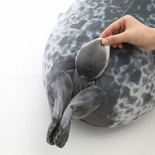 Load image into Gallery viewer, Chubby Angry Seal Pillow Blod 3D Novelty Sea Lion Doll Plush Stuffed Toy Baby Sleeping Throw Pillow Gifts for Kid Girls
