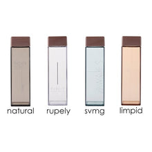 Load image into Gallery viewer, 450ml Fruit Juice Infuser Water Bottle BPA Free Plastic Square Transparent Heat Resistant Sport Travel Camping Drink Bottle
