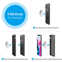Load image into Gallery viewer, Magnetic Car phone Holder Stand For xiaomi redmi note 5a mi note 8 360 Metal Air vent Magnetic Holder in Car GPS Mount Holder
