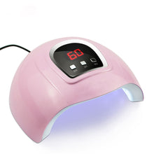 Load image into Gallery viewer, 72W UV LED Nail Lamp with 36 Pcs Leds For Manicure Gel Nail Dryer Drying Nail Polish Lamp 30s/60s/90s Auto Sensor Manicure Tools
