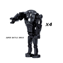Load image into Gallery viewer, Star Wars General Robot Grievous With Lightsaber Battle Droid Model Building Blocks Enligthen Action Figure Toys For Children
