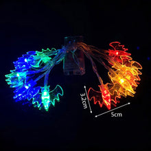 Load image into Gallery viewer, 1.5m 10Led Unicorn Snowman Snowflake Photo Clips Led Light String Wedding Festival Bar Home Party Decoration Christmas Ornament
