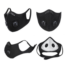 Load image into Gallery viewer, WEST BIKING Sport Face Mask Activated Carbon Filter Dust Mask PM 2.5 Anti-Pollution Running Training MTB Road Bike Cycling Mask

