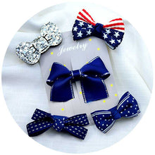 Load image into Gallery viewer, 5PCS/set Baby Girls Bow Hairpins Hair Clip for girls Barrettes Flower Headdress Children Princess Headwear
