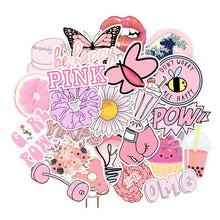 Load image into Gallery viewer, 50 PCS Vsco Stickers Pack For Kawaii Girl Things On Laptop Fridge Phone Skateboard Suitcase Waterproof Sticker
