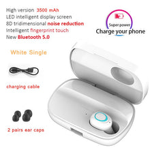 Load image into Gallery viewer, 3500mAh LED Bluetooth Wireless Earphones Headphones Earbuds TWS Touch Control Sport Headset Noise Cancel Earphone Headphone
