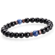 Load image into Gallery viewer, Men Bracelet Natural Moonstone Bead Tibetan Buddha Bracelet chakra Lava Stone Diffuser Bracelets Men Jewelry gift Drop Shipping
