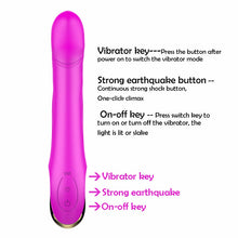 Load image into Gallery viewer, G Spot Dildo Vibrator Sex Toys for Woman One-click Climax Powerful Vibration Clit Stimulator Female Masturbator Sex Product
