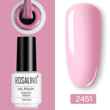 Load image into Gallery viewer, ROSALIND Gel Polish Set UV Vernis Semi Permanent Primer Top Coat 7ML Poly Varnish Gel Nail Art Manicure Gel Lak Polishes Nails
