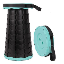 Load image into Gallery viewer, Retractable Stool Folding Chiar Outdoor Portable Stool Folding Chair Camping Stool Convenient Fishing Chair Foldable
