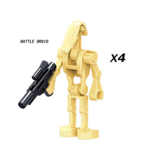 Load image into Gallery viewer, Star Wars General Robot Grievous With Lightsaber Battle Droid Model Building Blocks Enligthen Action Figure Toys For Children
