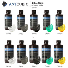 Load image into Gallery viewer, Anycubic 405nm 1L Resin for Photon Photon-S 3D Printer SLA UV Sensitive Resin Liquid Printing Material Photosensitive uv Resina
