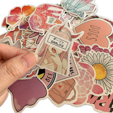 Load image into Gallery viewer, 50PCS Cartoon Pink INS Style Vsco Girl Stickers For Laptop Moto Skateboard Luggage Refrigerator Notebook Laptop Toy Sticker F5
