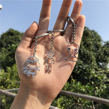 Load image into Gallery viewer, Customized Children's Drawing Necklace Keychains Kid's Art Child Artwork Personalized Necklace Jewelry Christmas Gift For Kids
