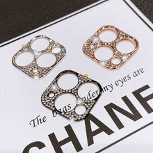 Load image into Gallery viewer, Bling Diamond Camera Lens Protector For iPhone 11 Pro Max Glitter Rhinestone Camera Protective Ring For iPhone 11 Pro Max Cover
