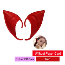 Load image into Gallery viewer, Vampire Teeth Fangs Elf Ears Dentures Props Halloween Costume Fairy Cosplay Zombie False Tooth &amp; Ears
