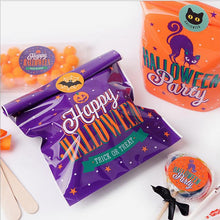 Load image into Gallery viewer, 20/40pcs Halloween Candy Bags Cute Gift Bag Trick or Treat Kids Gift Pumpkin Bat Candy Boxes Halloween Party Decoration Supplies
