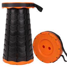 Load image into Gallery viewer, Retractable Stool Folding Chiar Outdoor Portable Stool Folding Chair Camping Stool Convenient Fishing Chair Foldable
