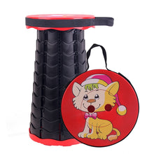 Load image into Gallery viewer, Retractable Stool Folding Chiar Outdoor Portable Stool Folding Chair Camping Stool Convenient Fishing Chair Foldable
