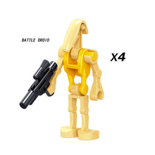 Load image into Gallery viewer, Star Wars General Robot Grievous With Lightsaber Battle Droid Model Building Blocks Enligthen Action Figure Toys For Children
