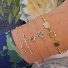 Load image into Gallery viewer, 30 Style Marble Turtle Bracelet Set Heart Pearl Moon Star LOVE Crystal Bracelets for Women Tassel Bracelet Jewelry Wholesale
