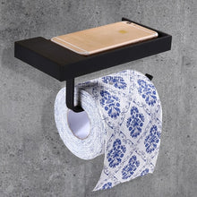 Load image into Gallery viewer, Bathroom Accessories Corner Shelf,Towel Rack,Paper holder,Towel Bar,Toilet Brush Holder Towel Rail Brass Black bathroom Hardware

