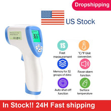 Load image into Gallery viewer, Digital LCD Temperature Indoor Room Meter Thermometer Hygrometer Sensor Humidity Thermometer Gun Infrared Digital Termometro
