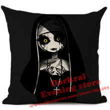 Load image into Gallery viewer, Halloween Horror Cushion Cover Chucky Annabelle Scream Clown Printed Throw Pillows Living Room Halloween Decorative Pillow Case
