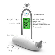 Load image into Gallery viewer, BOXYM Baby Thermometer Digital LCD Infrared Body Measurement Forehead Ear Non-Contact Body Термометр Baby Children Termômetro
