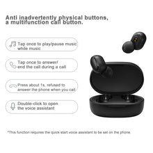 Load image into Gallery viewer, Xiaomi Redmi Airdots 2 TWS Bluetooth Headset BT 5.0 Stereo Wireless Noise Cancelling Headphone Microphone Hands-Free AI Control
