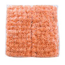 Load image into Gallery viewer, 72/144 Pieces Cheap artificial flowers MINI foam teddy bear of rose bouquet vase for home decor wedding decorative flower wreath
