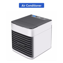 Load image into Gallery viewer, Mini Home Air Conditioner Portable Air Conditioning Personal Space Air Cooler USB Rechargeable Humidifier Air Cooling Desk Fan
