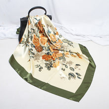 Load image into Gallery viewer, Fashion Scarves for Women Shawl Print Silk Satin Hijab Scarf Female Bandana 90*90cm Luxury Brand Square Shawls Scarfs For Ladies
