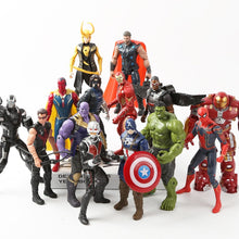 Load image into Gallery viewer, Marvel Avengers 3 Infinity War Action Figures Toys Hulk Captain America Spiderman Thanos Iron Man Hulkbuster Christmas gift
