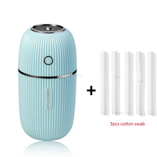 Load image into Gallery viewer, M Humidifier 300ML Ultrasonic USB Aroma Essential Oil Diffuser Romantic Color Night Lamp Mist Maker Humidificador Portable
